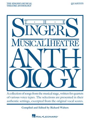cover image of Singer's Musical Theatre Anthology--Quartets